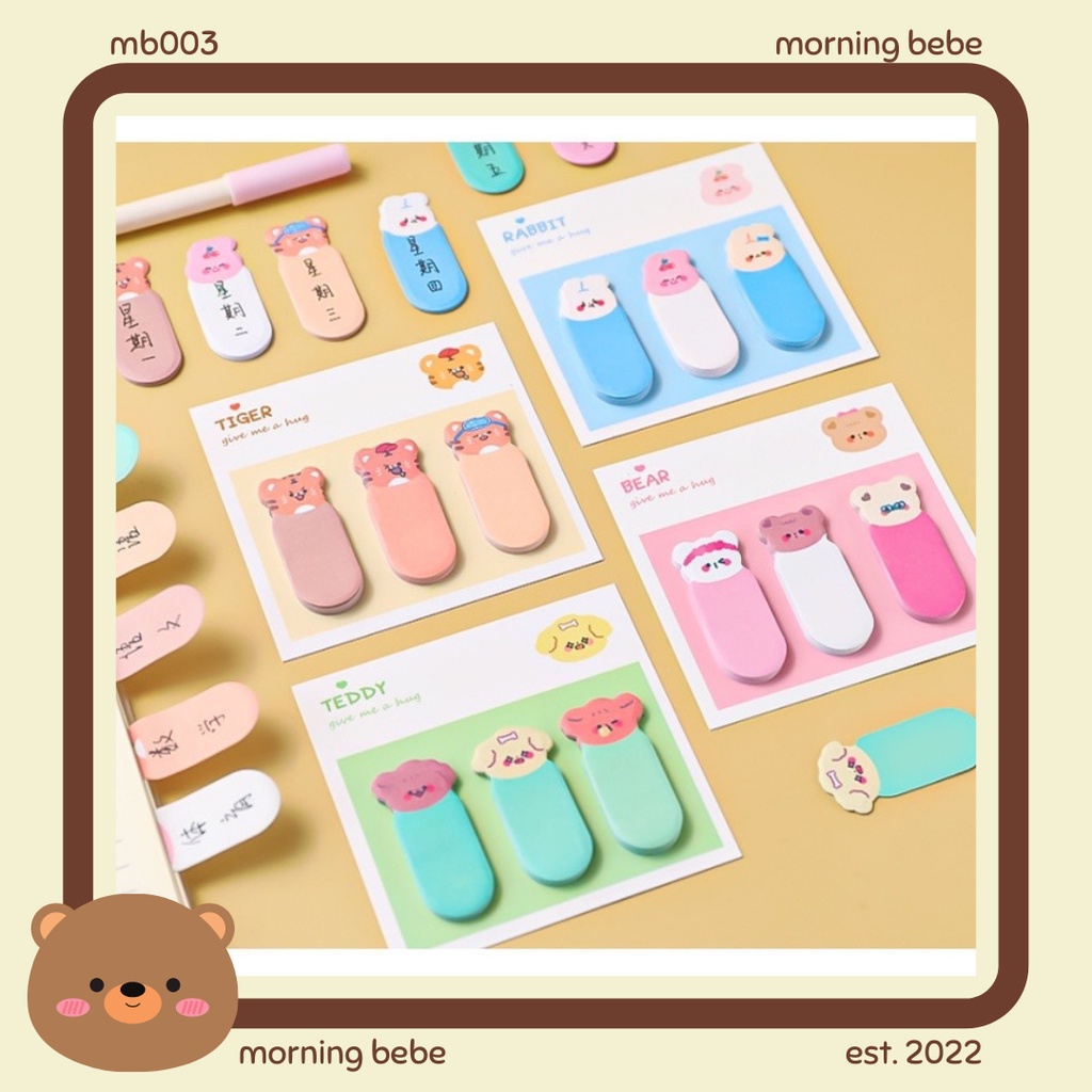 

MB003 STICKY NOTES ANIMAL / MINI STICKY NOTES / MEMO TEMPEL ANIMAL / STICKY NOTES LUCU / STICKY NOTES IMPORT / MEMO TEMPEL MURAH / STICKY NOTE KARAKTER BINATANG / STICKY NOTE MINI