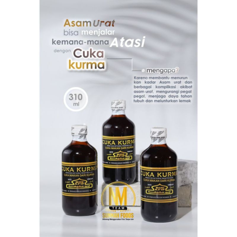 

Cuka kurma original 310 ml