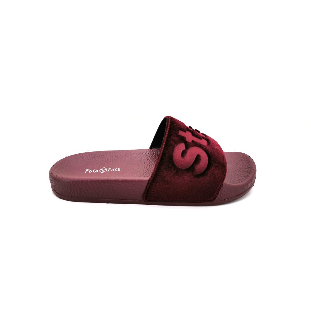 Pata  Pata  Sandal  Wanita Urania Red 5725168 Shopee 