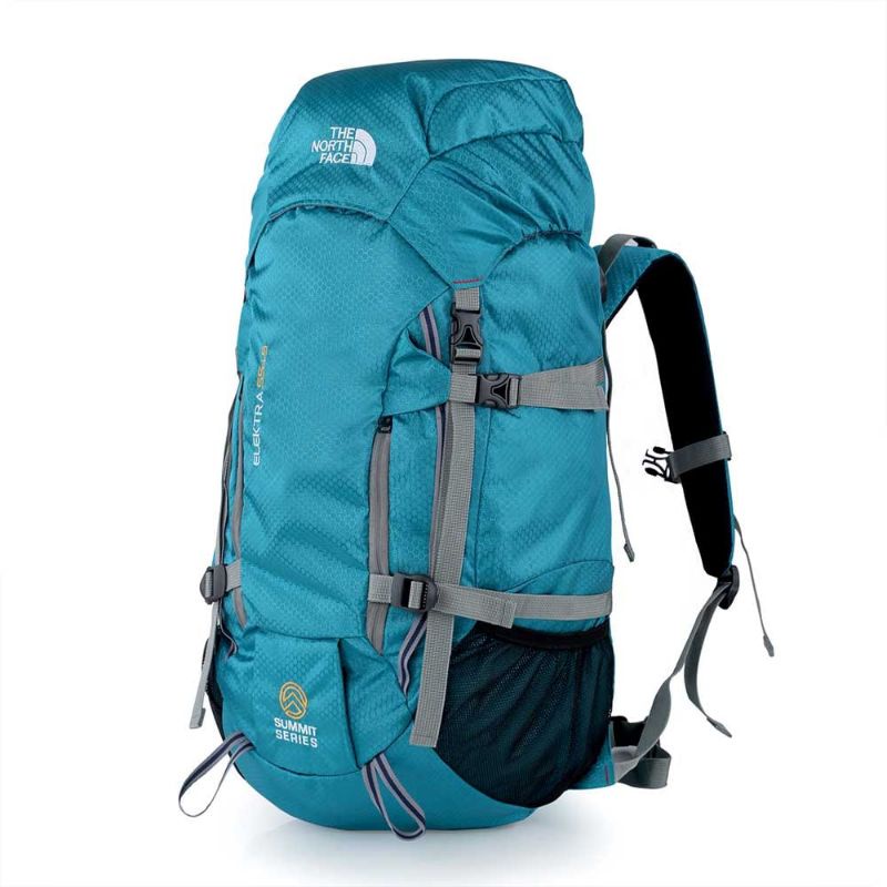 New Tas Carrier 60 Liter Terbaru Pria Wanita Biru | Ransel Tas Semi Carier | Tas Outdoor | Tas Gunung | Tas Keril | Tas Hiking The North Face Elektra 55+5 L Series