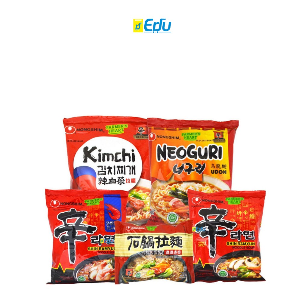 

ErJu Nongshim Mie Korea Lengkap
