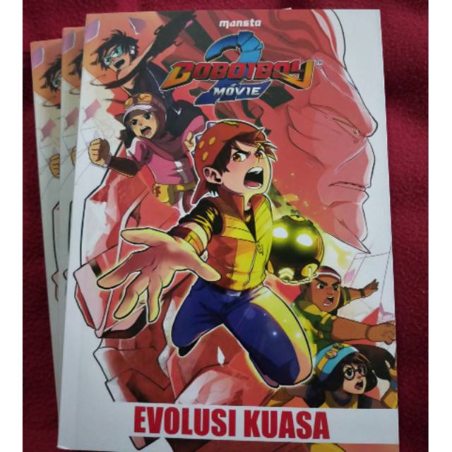 BUKU KOMIK BOBOIBOY GALAXY MOVIE 2 : EVOLUSI KUASA