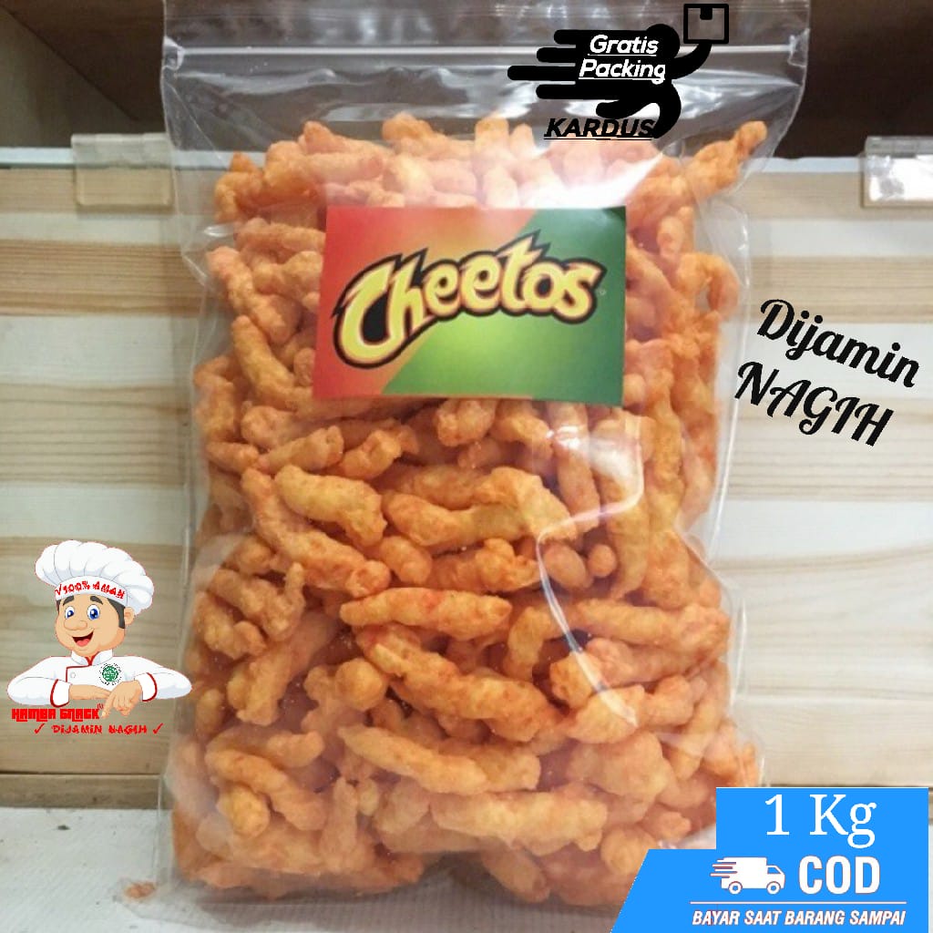 

[1Kg] Cheetos Balado JAGUNG BAKAR atau JAGUNG PANGGANG - BISA COD / HAMBA SNACK TERLARIS TEMAN NGEMIL / TES TWIS TWIS | makanan ringan jajanan jadul camilan termurah jajanan murah cemilan sehat snack kiloan