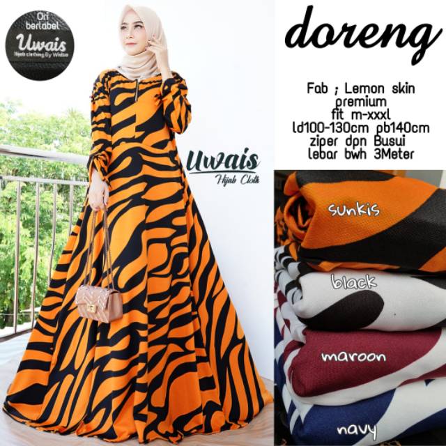 MAXY DRESS DORENG BESTSELLER ORI BY UWAIS