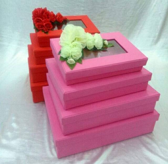 Kotak seserahan 1 set 4 kotak