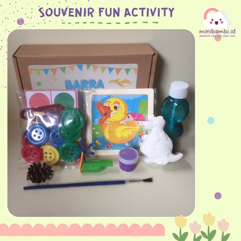Souvenir Ulang Tahun Anak - Mainan Edukasi - Birthday Hampers