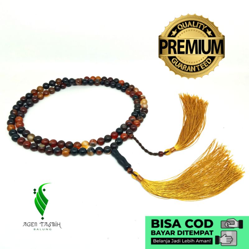 Tasbih Batu Sulaiman Size 8mm ORIGINAL!!