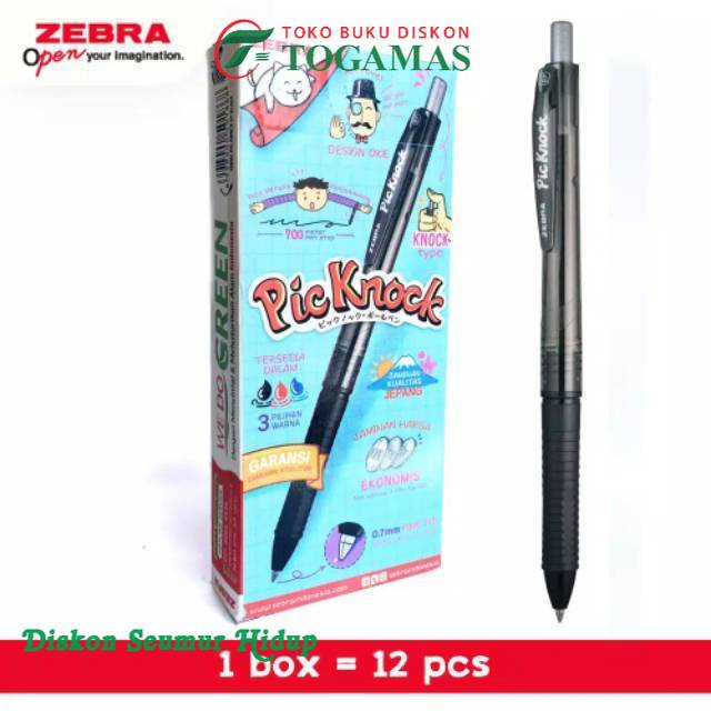 

ZEBRA PICKNOCK 1 LUSIN