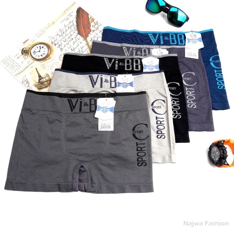 BOXER PRIA Celana Dalam Pria VI&BB CD Pria Model Boxer VIBB