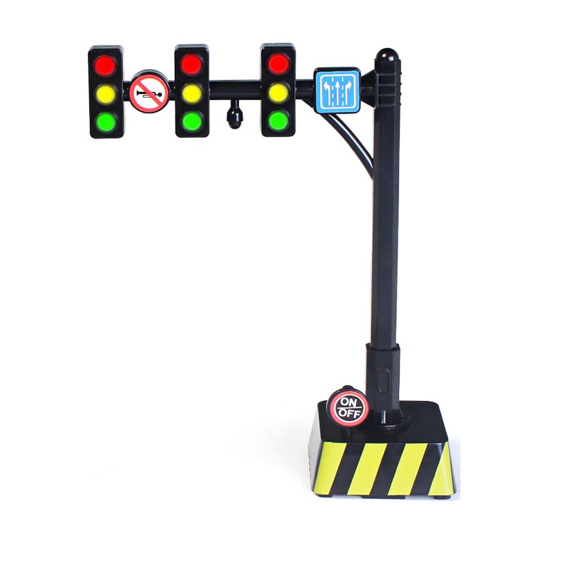 Mary Kids Traffic Light ToyTraffic Signal Light Model Mainan Mainan Edukasi Awal Playset