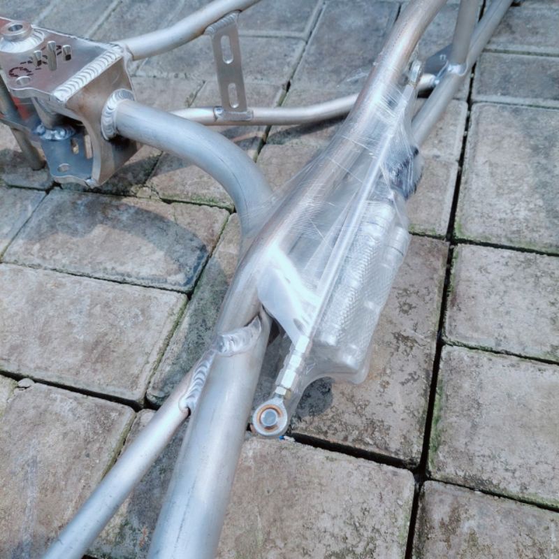 Rangka Almunium Rx King Rangka Drag Rxking Include Segitiga Dan Footstep Underbone