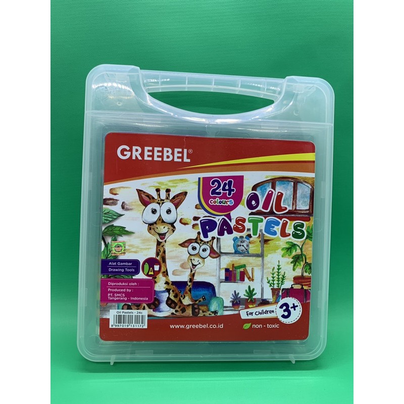 

GREEBEL Crayon / Krayon Oil Pastel 24 warna