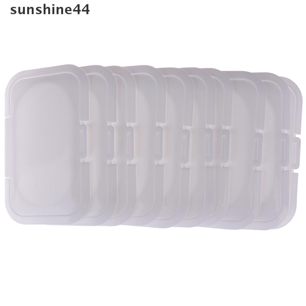 Sunshine 1 / 5 / 10pcs Tutup Kotak Tisu Basah Bayi Reusable Tanpa Perekat