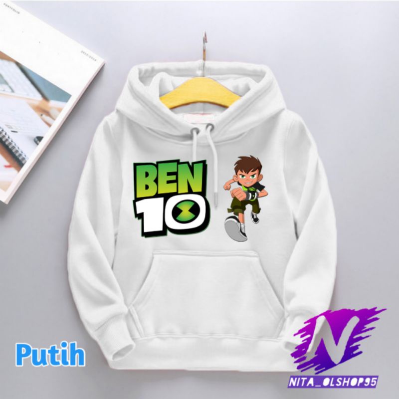 sweater hoodie anak ben10