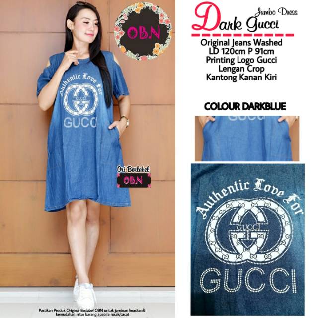 Gucci tunik jeans
