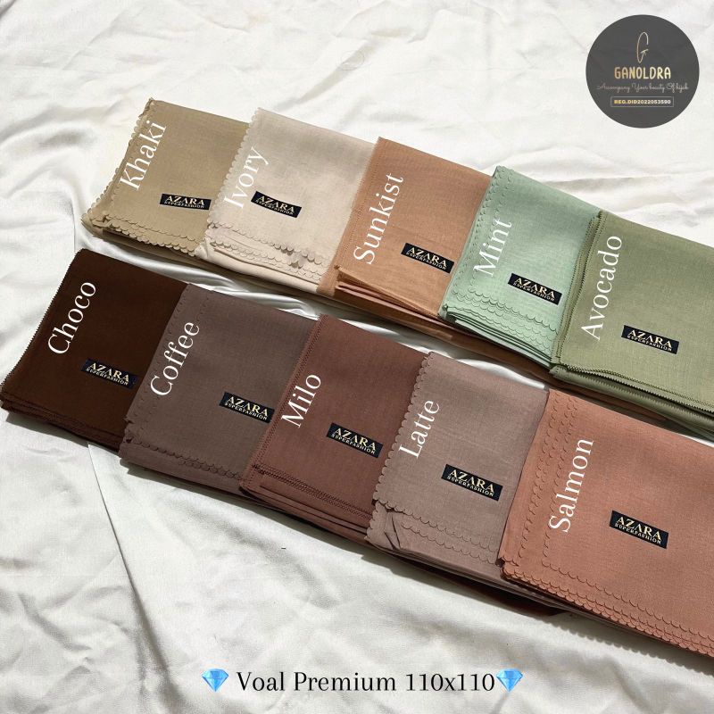 SEGI EMPAT Voal Premium Laser Cut 110×110 By AzaraSuperfashion