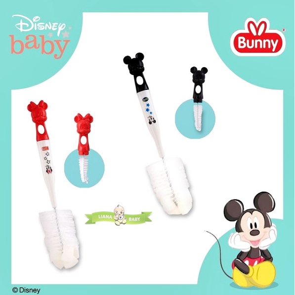 BOSU275 SIKAT BOTOL LUSTY BUNNY DISNEY BABY BOTTLE BRUSH DMM8011