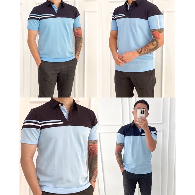 Bershka Short Sleeve Polo Shirt