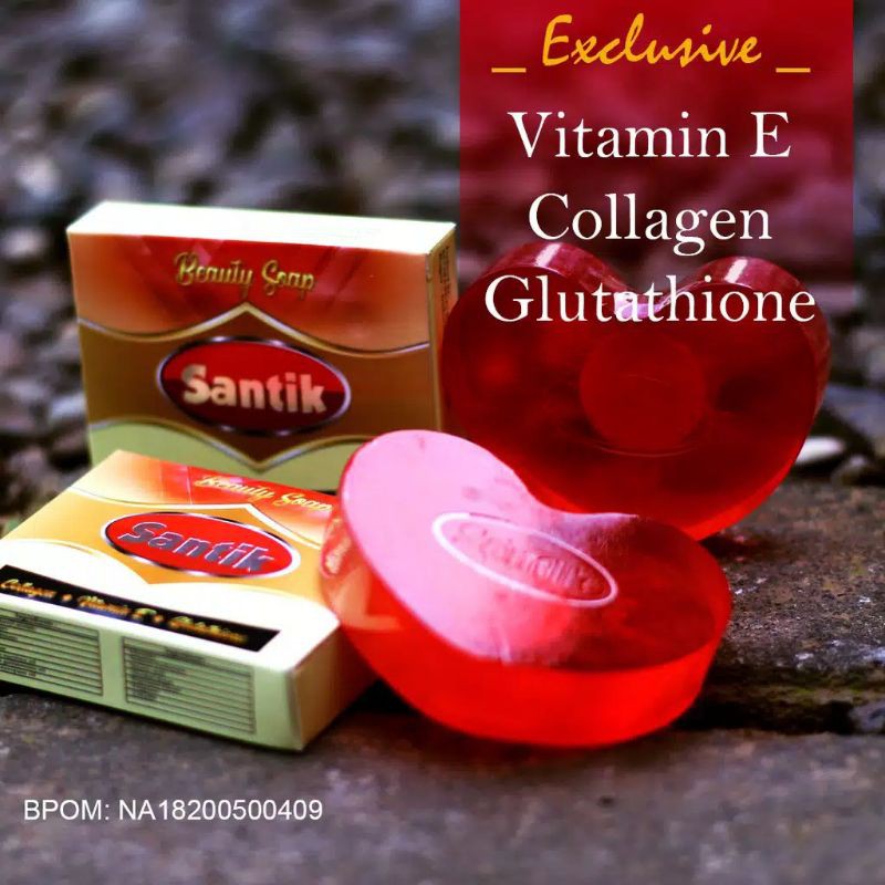 Glutathione sabun pemutih wajah ampuh sabun santik