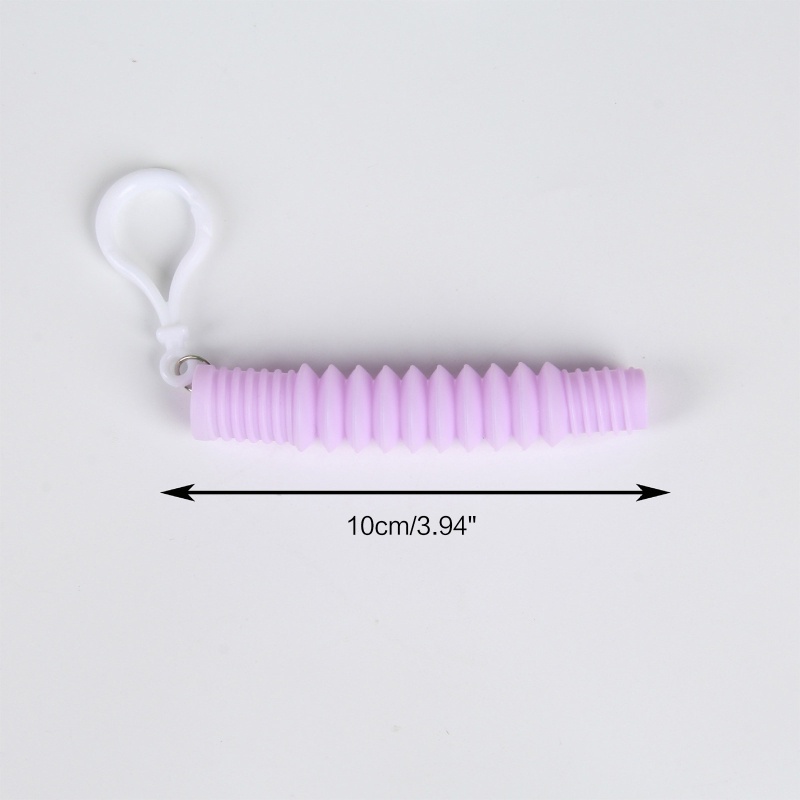 Mary Dekompresi Keyring Pendant Transform Popping Tube Sensory Toy ADD OCD Favor