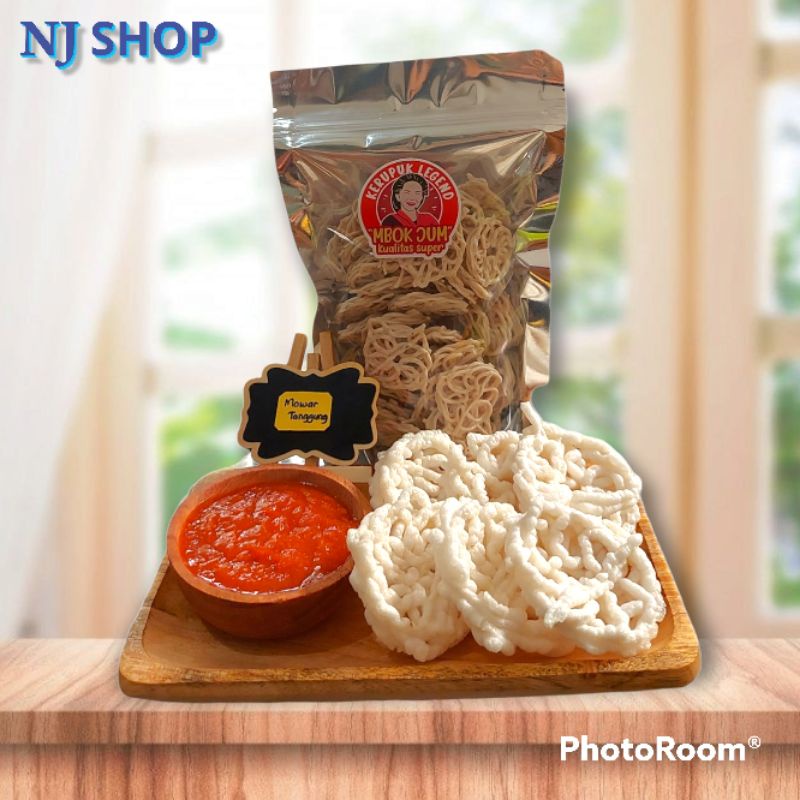 

[Kerupuk] - kerupuk mentah mawar tanggung