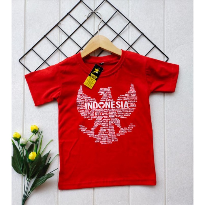 Kaos Distro Anak kemerdekaan indonesia motif garuda