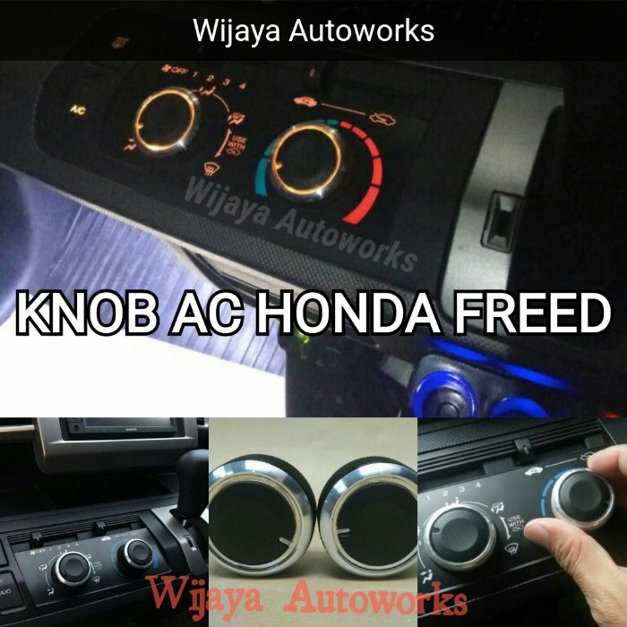 Knob AC Model Bundar Honda Freed / KNOB AC MOBIL HONDA FREED