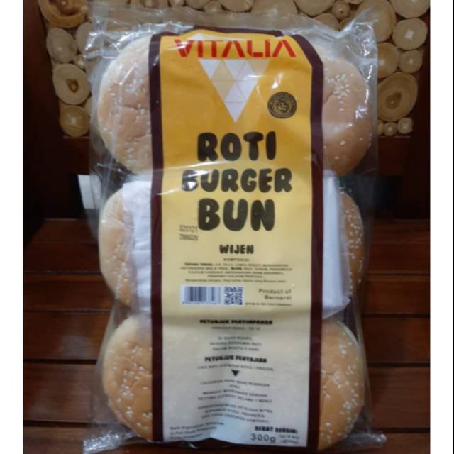 

Vitalia Roti burger Bun Isi 6 PC