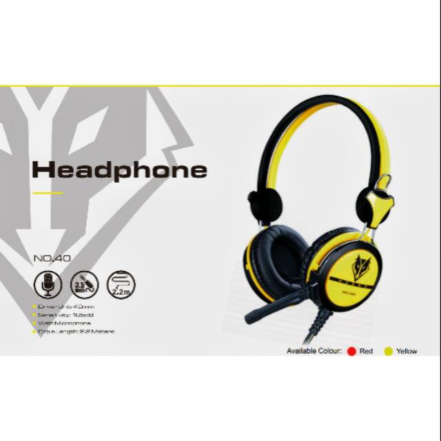 Headset gaming nubwo no. 040