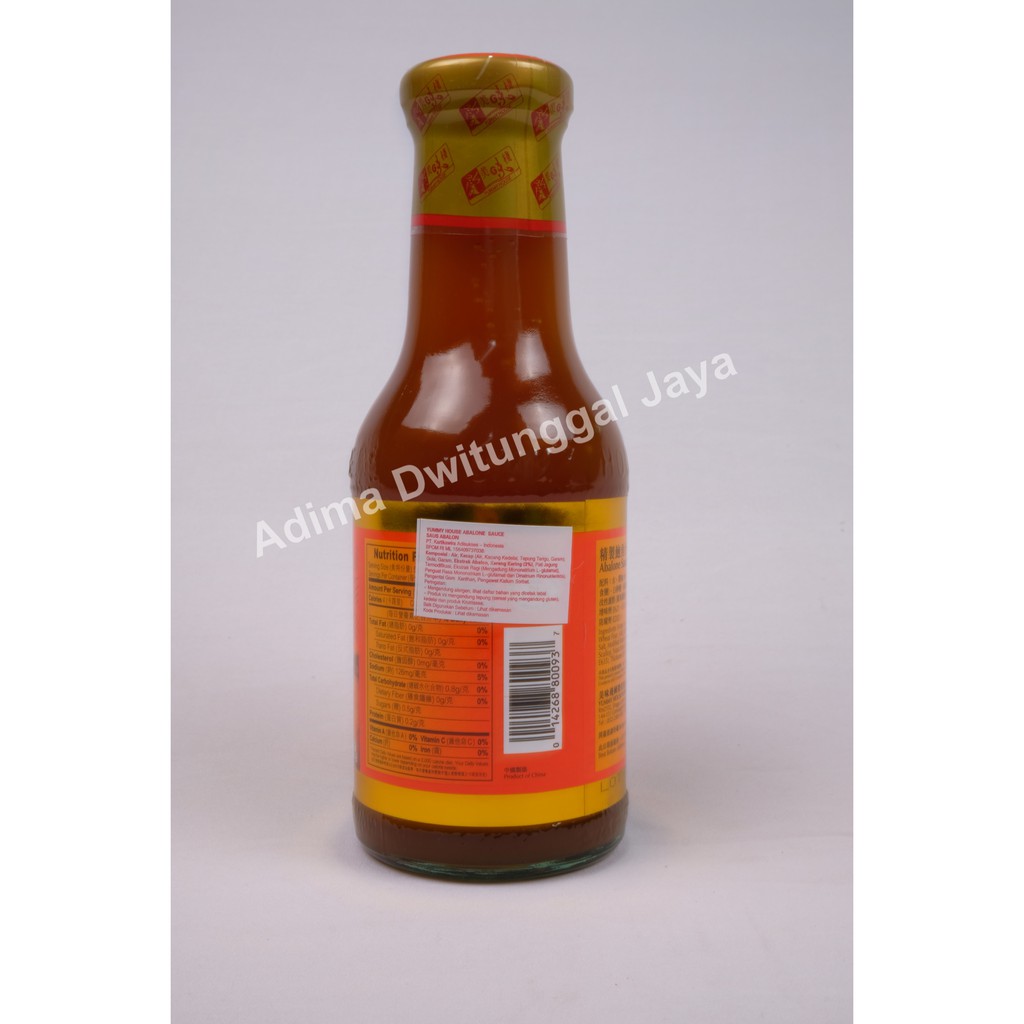 Yummy House Abalone Sauce / Saus Abalone 380 gr