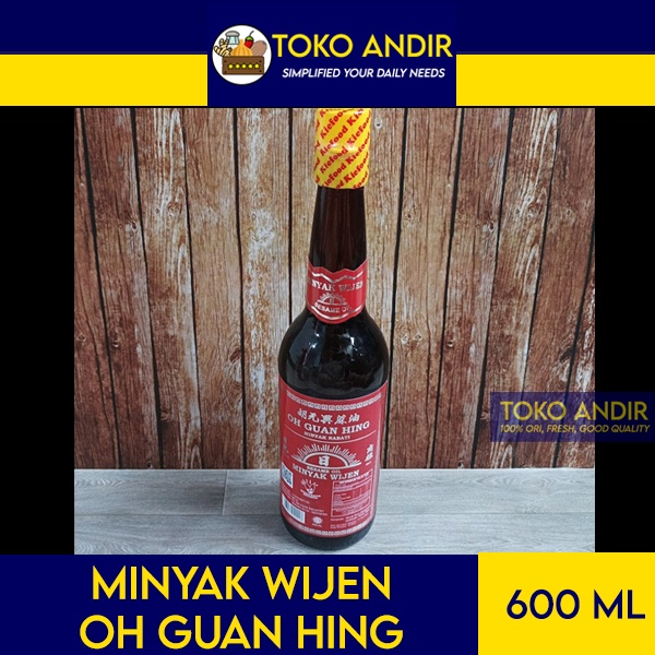 

Minyak Wijen Oh Guan Hing 600 Ml Minyak Masak Harum Rasa Oriental