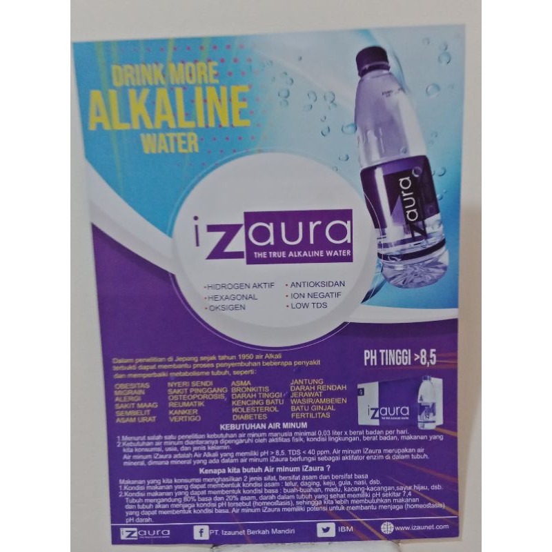 

air minum izaura