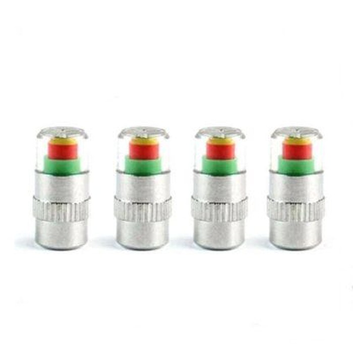 TUTUP PENTIL INDIKATOR TEKANAN ANGIN MOBIL MOTOR ALER VALVE CAP - 1PCS