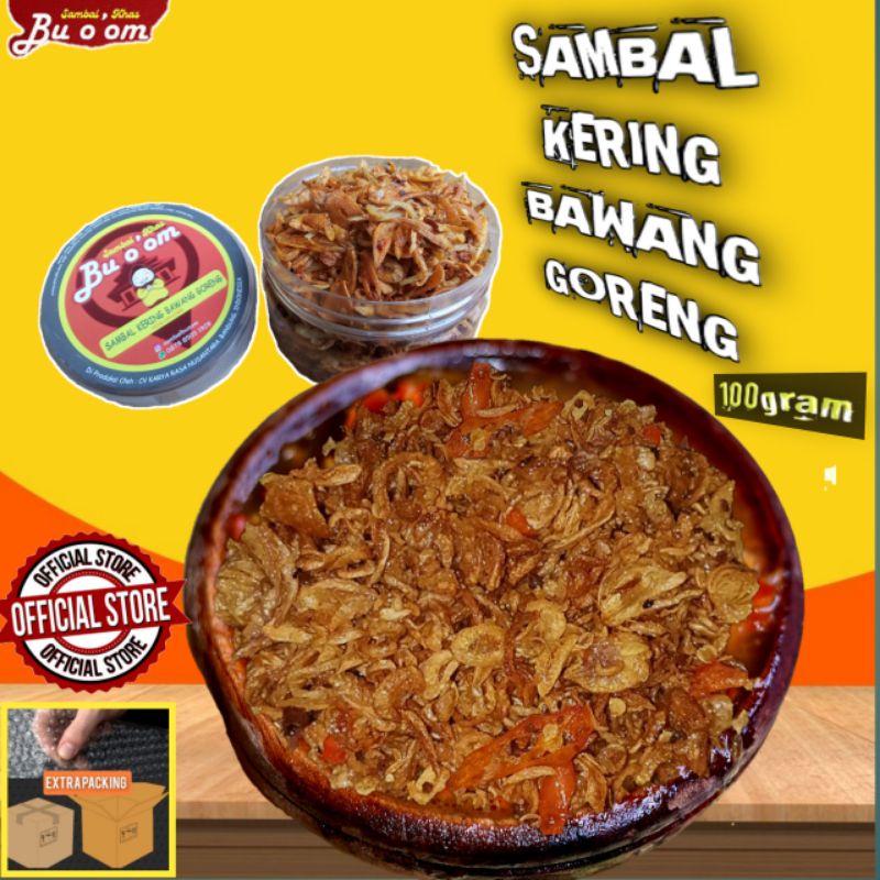 

Bawang goreng original pedas asin gurih premium || Khas Bu oom