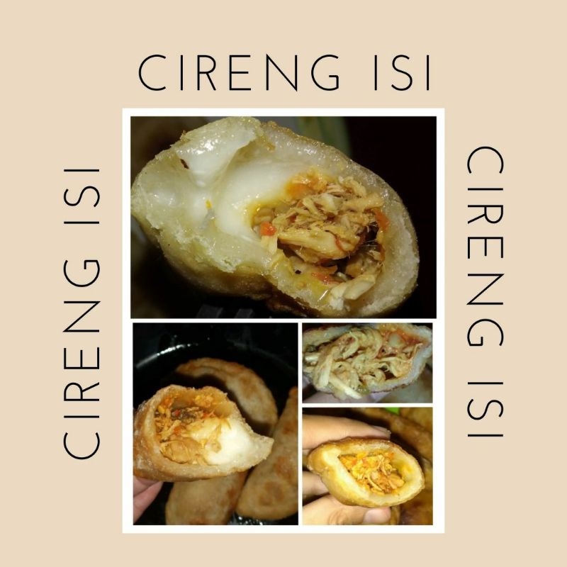 

CIRENG ISI AYAM HOME MADE