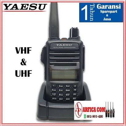 JUAL HT YAESU FT 4X FT4X FT-4X DUALBAND GARANSI RESMI MURAH