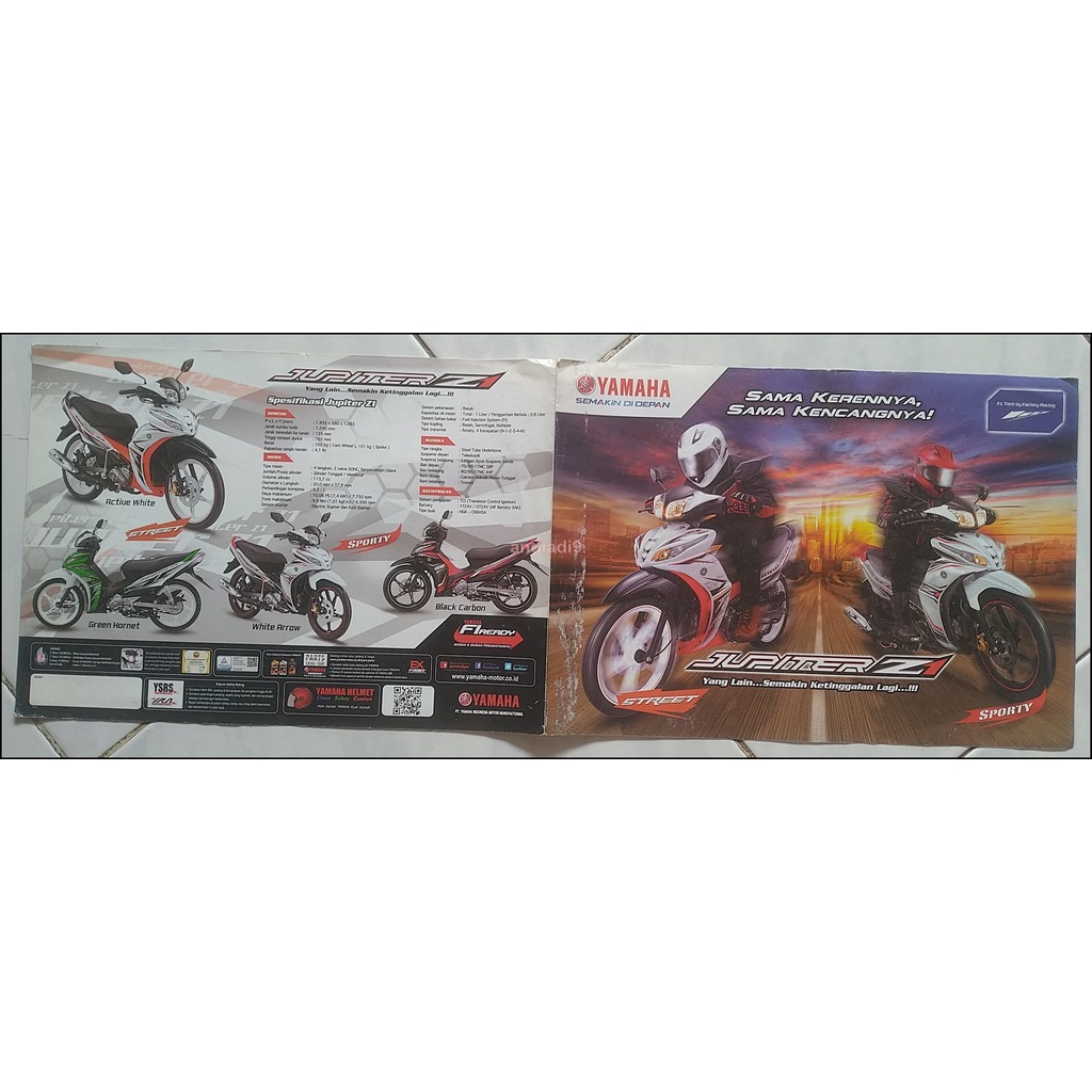 BROSUR SEPEDA MOTOR YAMAHA JUPITER Z1 1