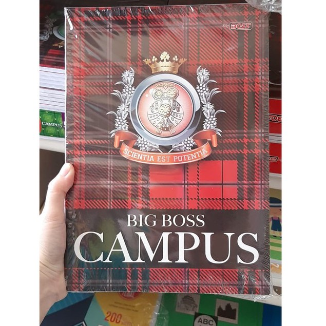 

Buku Tulis BIG BOSS CAMPUSS BOXY isi 50lbr - PerPCS