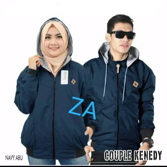 JAKET CEWEK COWOK BOLAK BALIK COUPLE BB SEPASANG DAPAT 2 JAKET