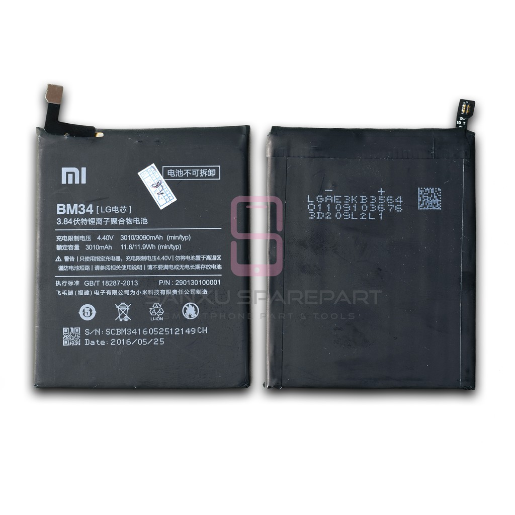 BATERAI BATRE XIAOMI MI NOTE PRO / BM34