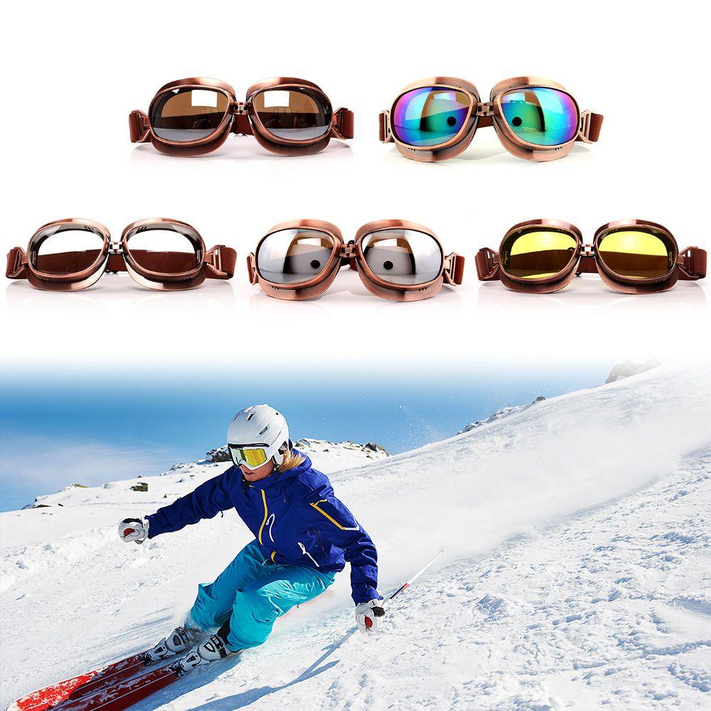 Preva Kacamata Motor Aksesoris Berkendara Motocross Ski Goggle Vintage Eyewear Pelindung Gears Helm Kacamata