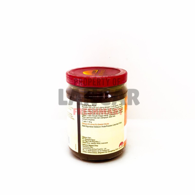 LEE KUM KEE SAUS PLUM 260GR / LKK SAUS PLUM 260GR