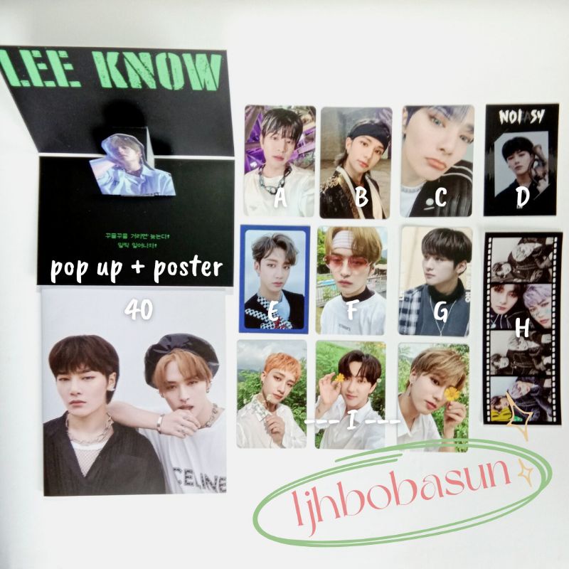 PC album Stray Kids Noeasy, Mixtape, Levanter, In Life, Go live (Bangchan, Leeknow, Hyunjin, I.N, Se