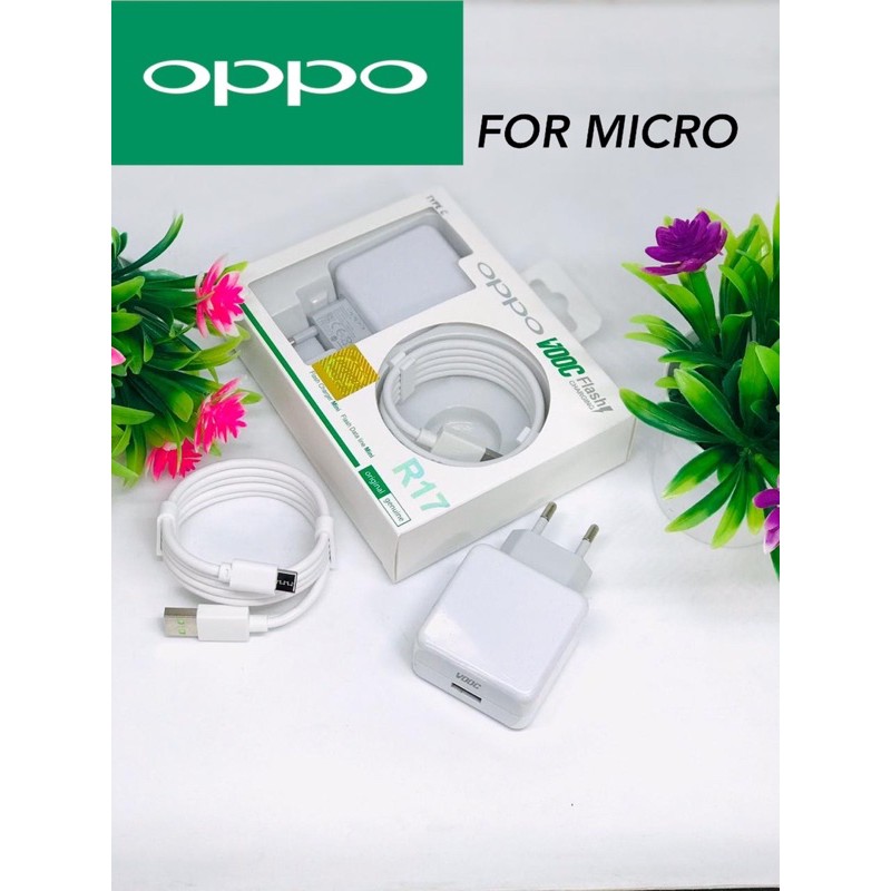 CHARGER OPPO R15 / R17 PRO MICRO / TYPE C HIGH QUALITY