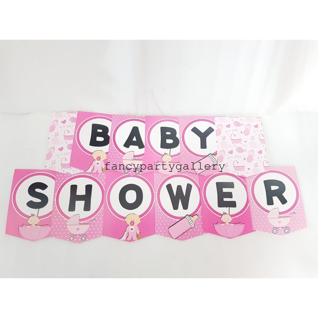 Banner Baby Shower Baby Shower Banner Bunting Flag Baby Shower Shopee Indonesia Banner Baby Shower Baby Shower Banner Bunting Flag Baby Shower Shopee Indonesia