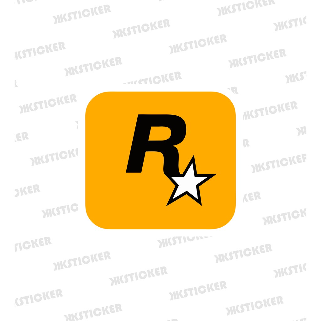 

Sticker Rockstar Games | Stiker Vinyl Anti air + Laminasi