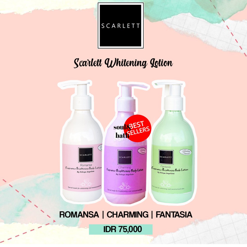 Scarlett Whitening Body Lotion