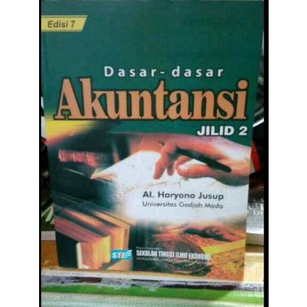 Jual Buku Dasar Dasar Akuntansi Jilid 2 Edisi 7 - Al. Haryono Jusup ...