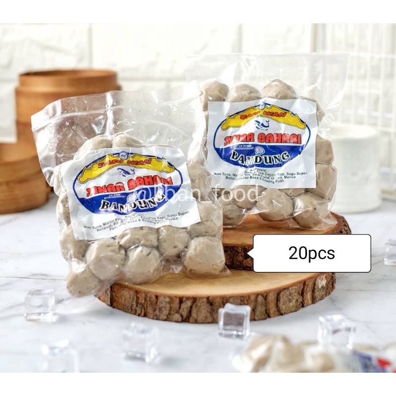 BASO IKAN SINAR BAHARI 20PCS KECIL TANPA BUMBU
