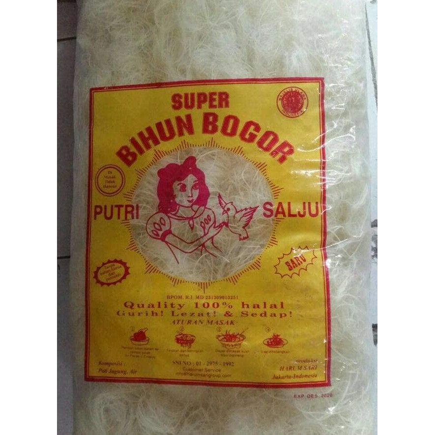 

JZO6 BIHUN SUPER BOGOR CAP PUTRI SALJU 3KG WF71